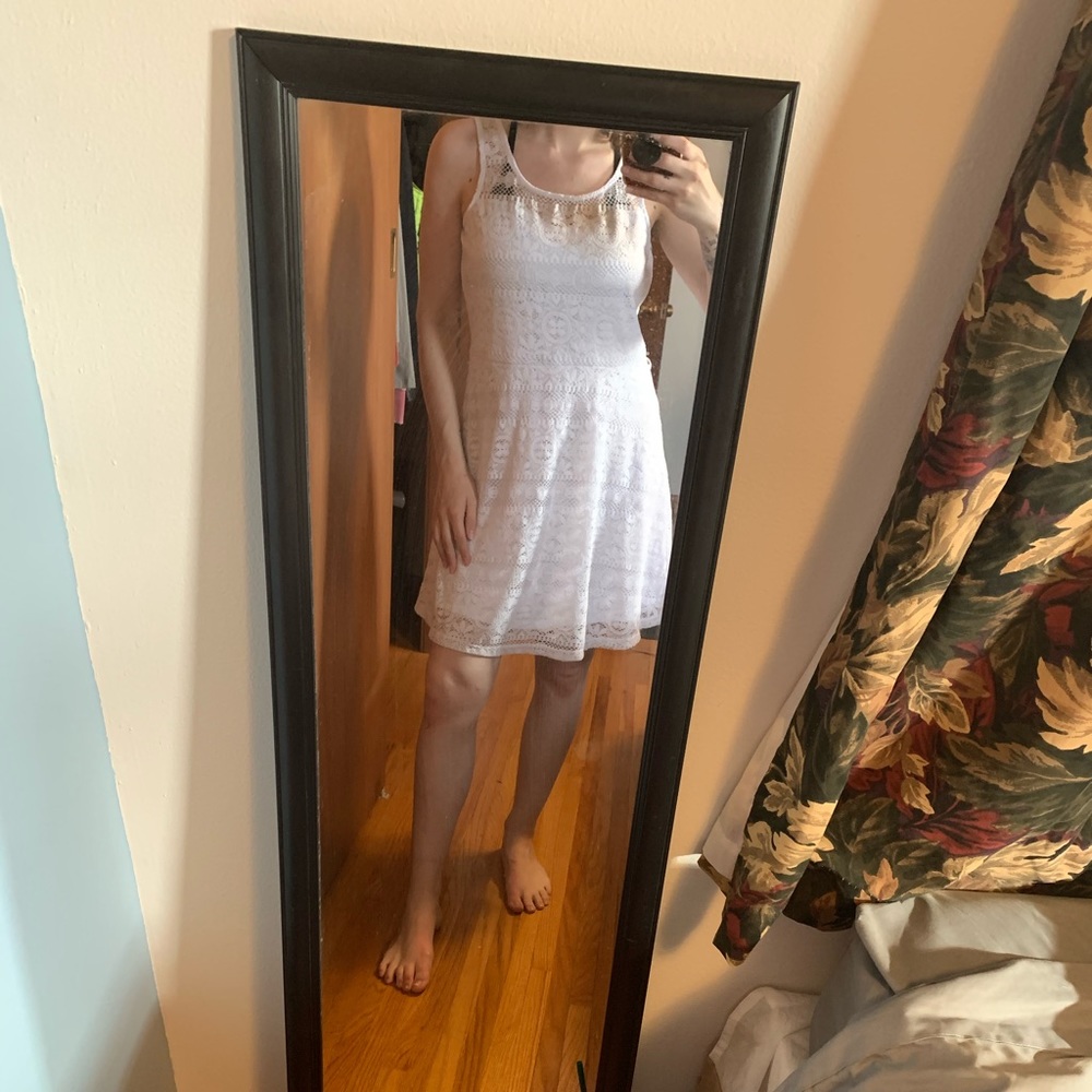 White dress